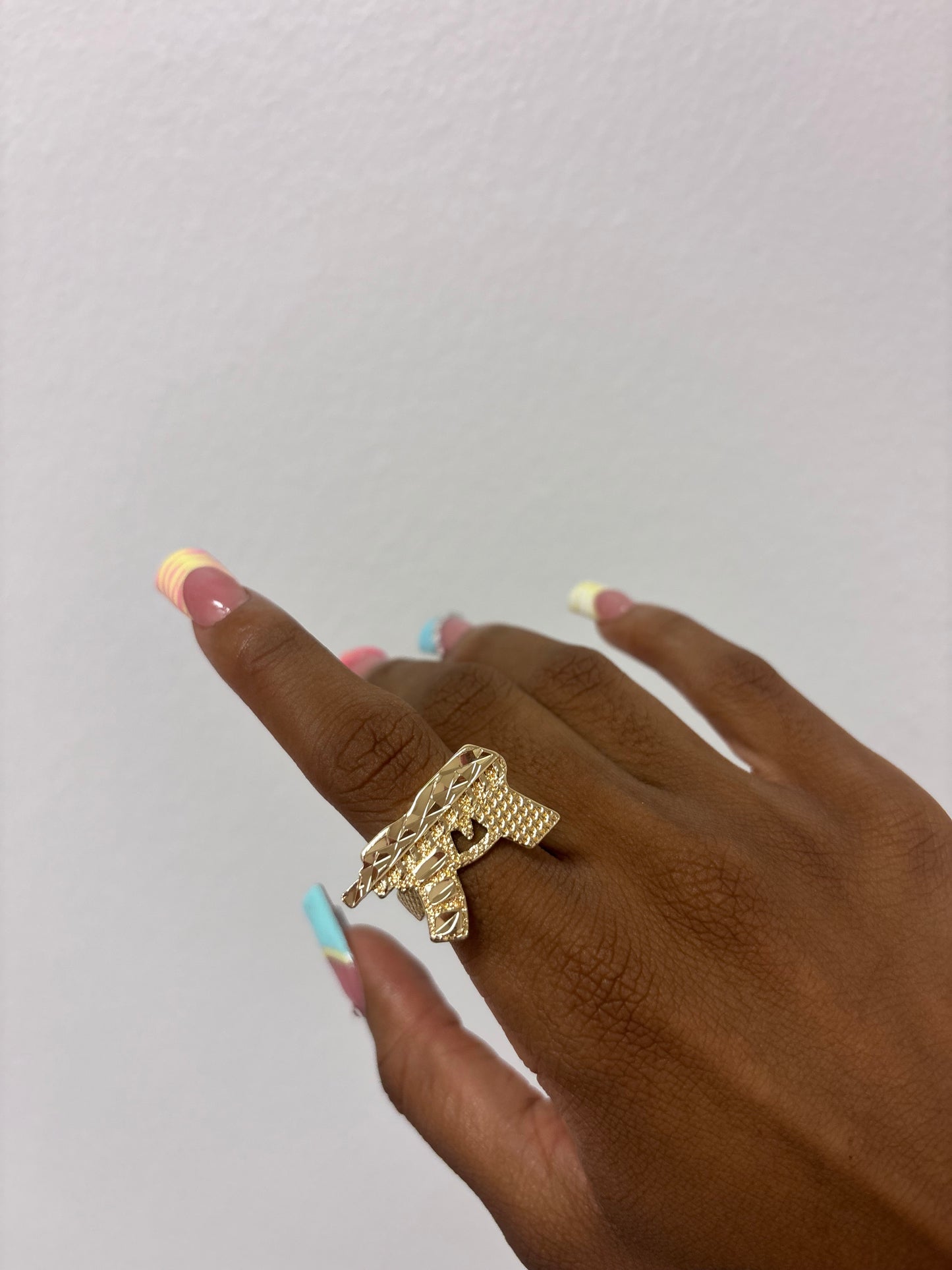 14k gold plated ring