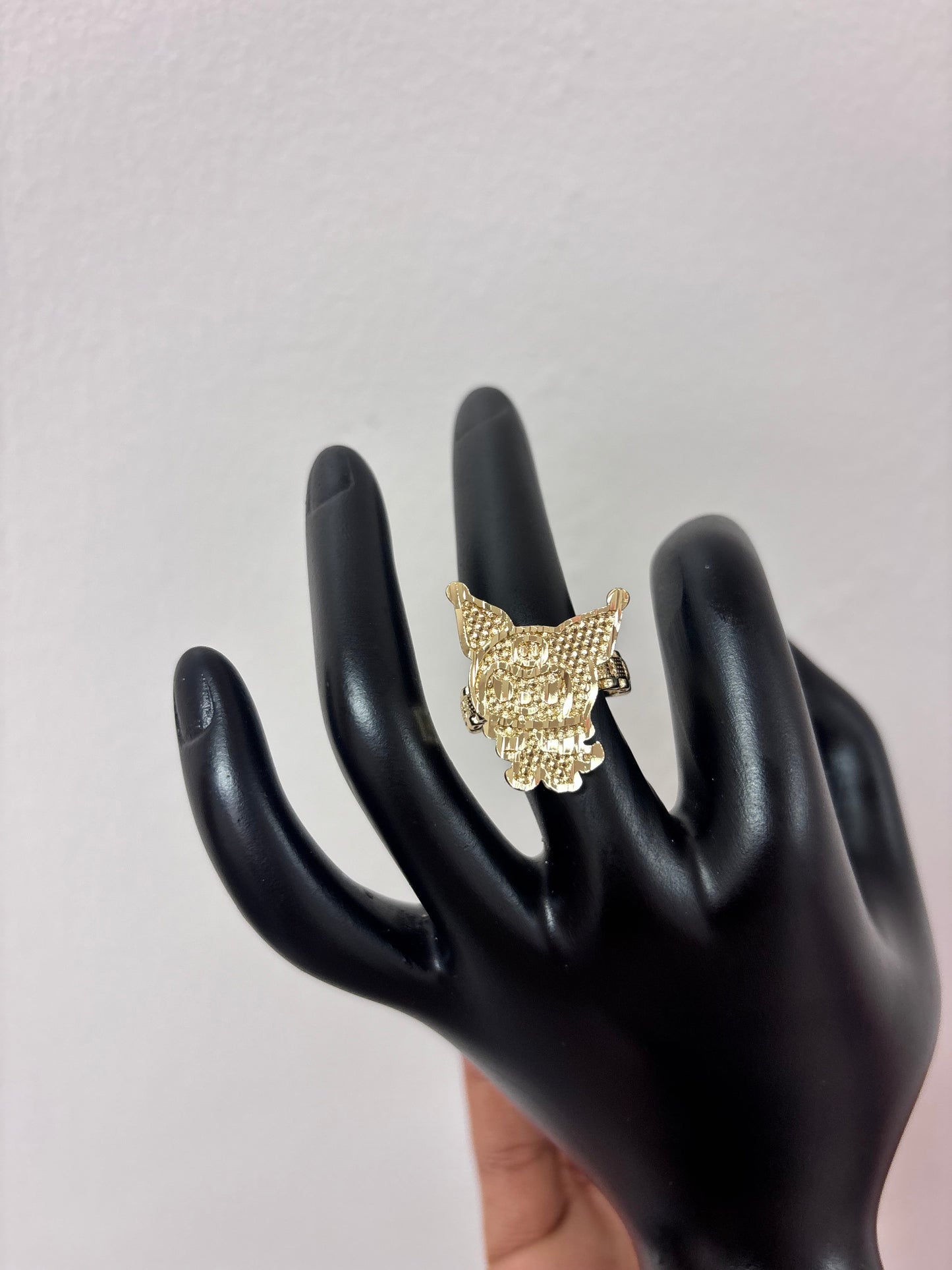 18k gold plated ring